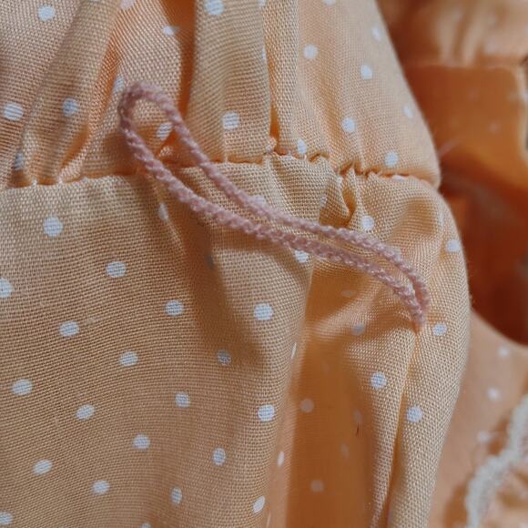 70s Jeri Bee Belted Rockabilly Prairie Square Dance Ruffle Layered Dress Size 16 - Picture 13 of 13